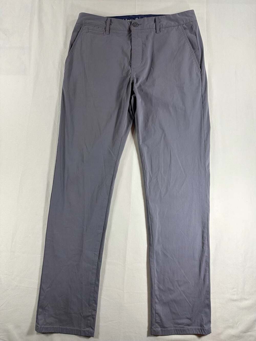 Johnny O Men's Gray Performance Stretch Chino Pants